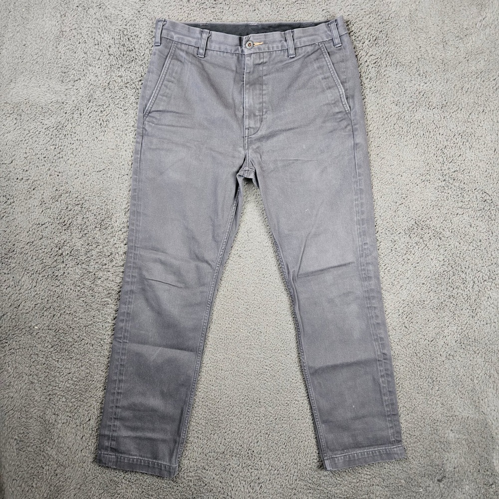 Levis Mens 95588-0011 Straight Leg Chino Pants Dark Gray 32x29